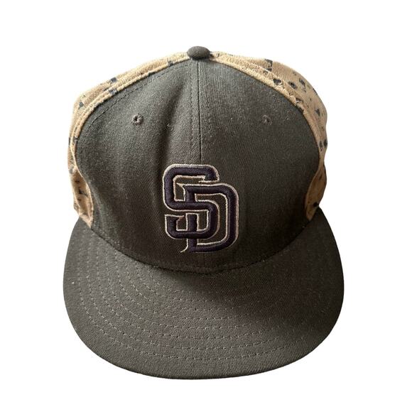 New Era Other - San Diego Padres New Era MLB Brown Baseball Hat Cap Size 7 5/8